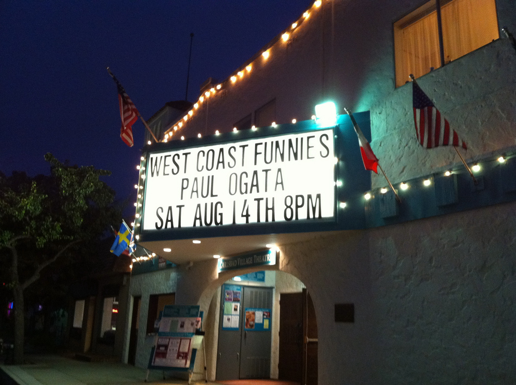 My Name Up In Lights On the marquee!